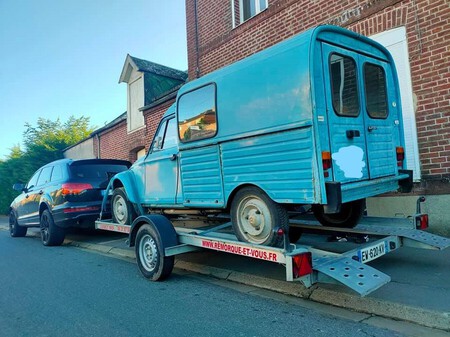 Arriv&eacute;e de l'acadiane &agrave; restaurer